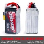 IFlight Fullsend LiPo Batterie 6S 1300mAh 120C 22.2V für FPV Drohne
